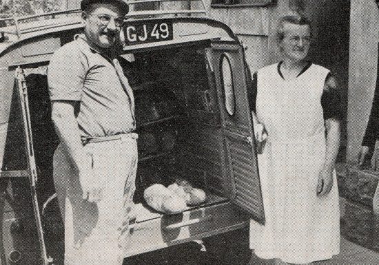 Le bas du bourg et le quartier de la Bretagne