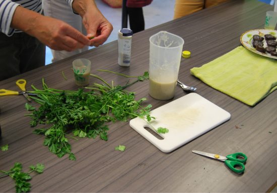 Atelier cuisiner les plantes du Jardin Camifolia