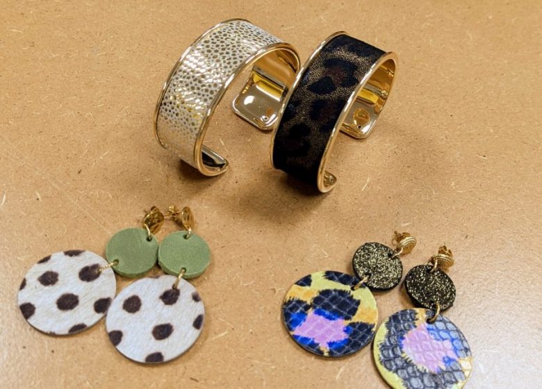 Atelier cuir : bijoux en cuir ou couronne de fleurs en cuir | option :  solo ou duo adulte-enfant