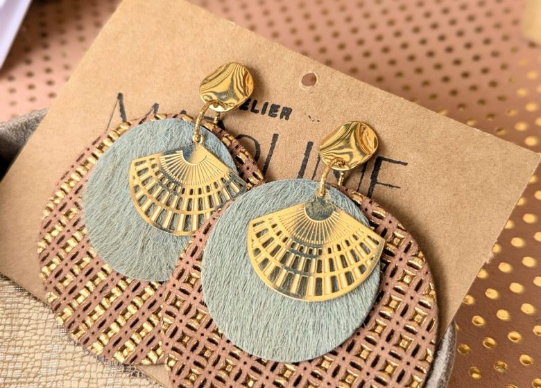 Atelier cuir : bijoux en cuir ou couronne de fleurs en cuir | option :  solo ou duo adulte-enfant