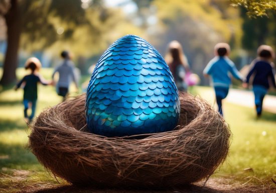 Pâques : Chasse aux oeufs de dragon de Loire, grand jeu à Cap Loire