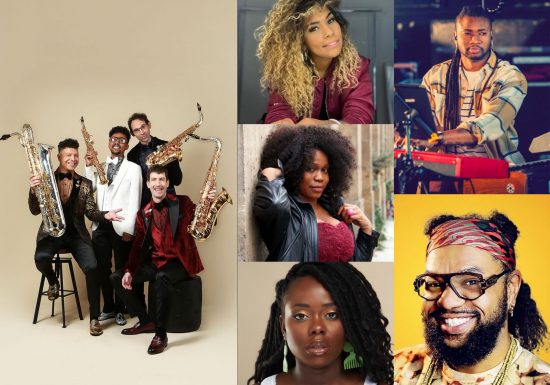 Festival Le Rivage des Voix : Sax and Gospel 2 : le Quatuor Ellipsos et Must of Fabulous en fête !