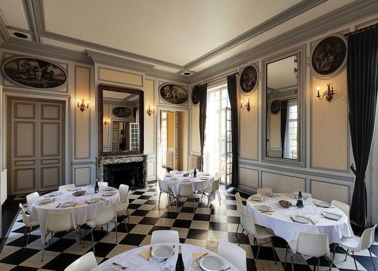Salle de réception au château de la Turmelière