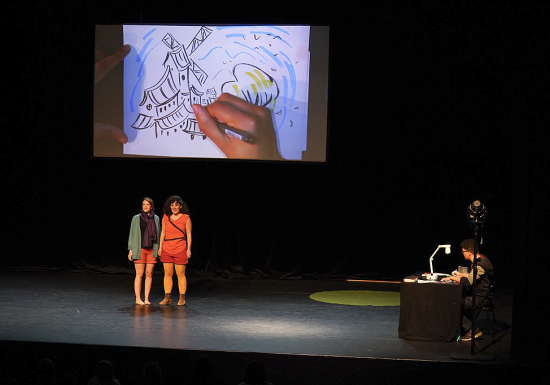 Spectacle « Quand la BD prend vie sur scène »