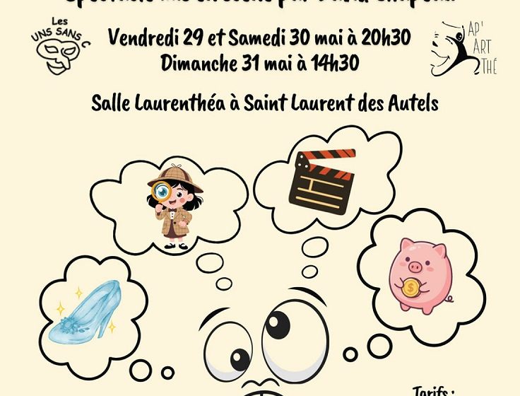 Y&rsquo;a de quoi devenir fou ! Spectacle de théâtre des P&rsquo;tits Uns Sans C