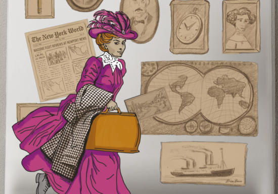 Scènes de Pays : L&rsquo;incroyable histoire de Nellie Bly | Cie L&rsquo;Arbre à fil