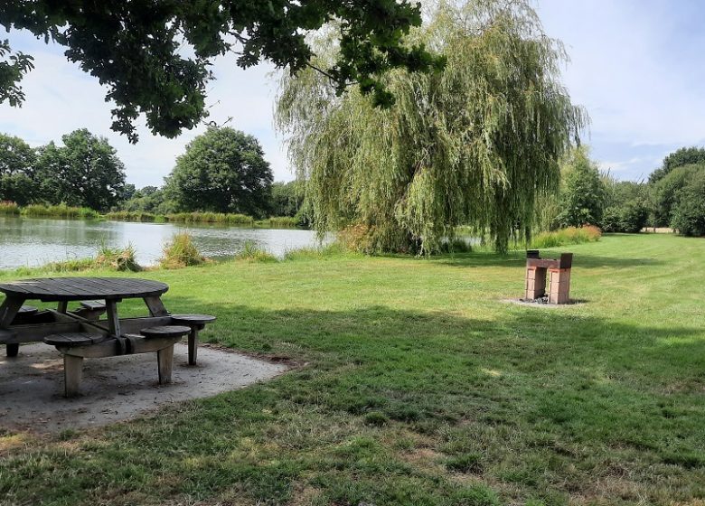 Aire de pique-nique des étangs à Melay
