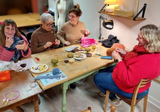Apéro Tricot et Cie à la Couserie de Clara