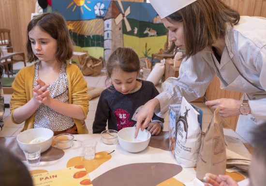 Atelier apprenti crêpier au Moulin de l’Epinay