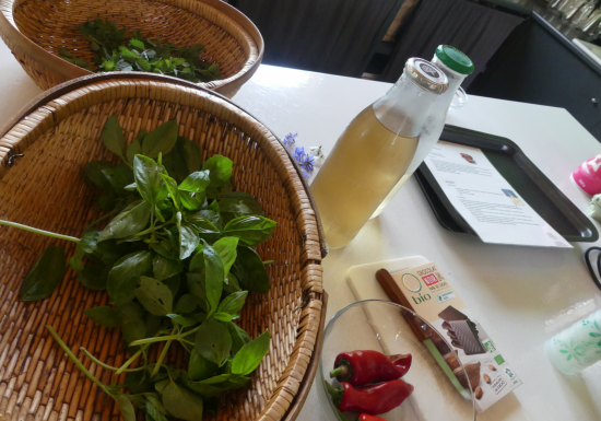 Atelier cuisiner les plantes du Jardin Camifolia