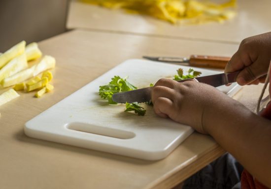 Le jardin des tout-petits au mois de juin