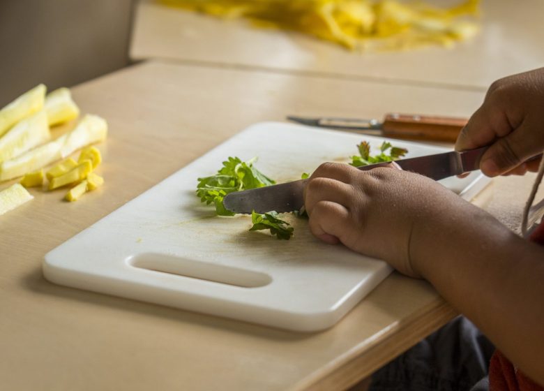 Le jardin des tout-petits au mois de juin