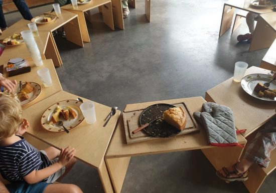 Le jardin des tout-petits au mois de juin