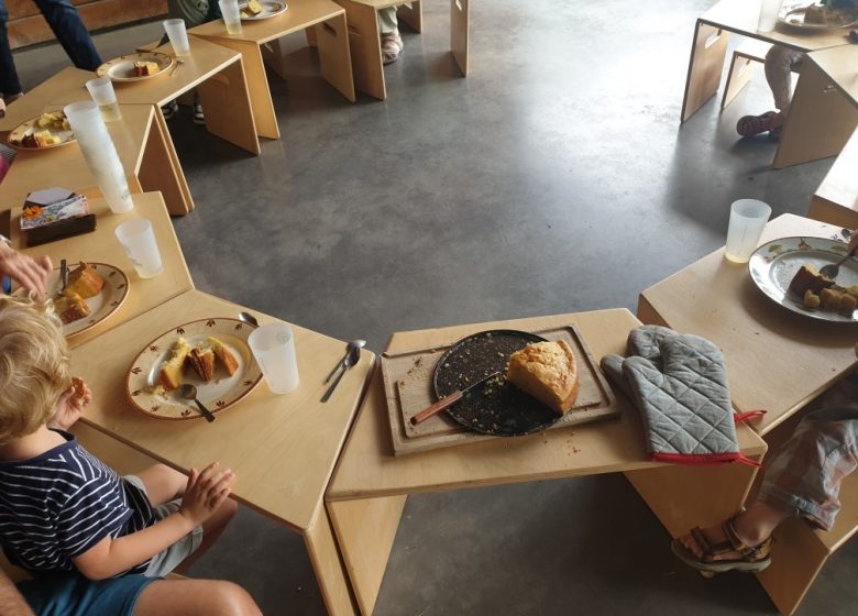 Le jardin des tout-petits au mois de juin