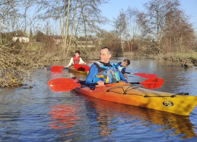 Balade en canoë sur la Loire avec John Patach