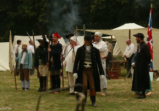 Reconstitution d&rsquo;un campement historique : Bicentenaire de la Colonne de Torfou