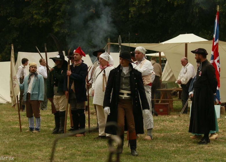 Reconstitution d&rsquo;un campement historique : Bicentenaire de la Colonne de Torfou
