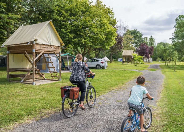 BIVOUACS SUR PILOTIS AU CAMPING ECO LOIRE