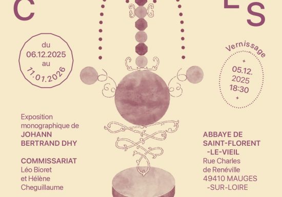 Exposition « Chapitres » de Johann Bertrand Dhy à l’Abbaye de Saint-Florent-le-Vieil