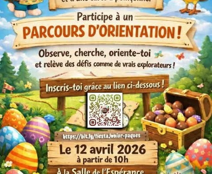 Chasse aux œufs et parcours d&rsquo;orientation à Saint-Germain-sur-Moine