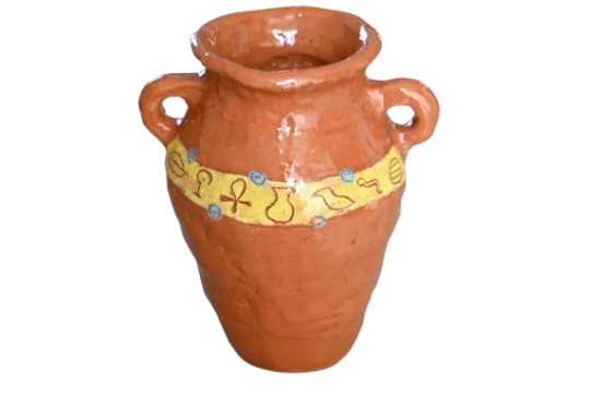 POTERIE | Atelier collectif +6 ans  » Le vase aux hiéroglyphes »
