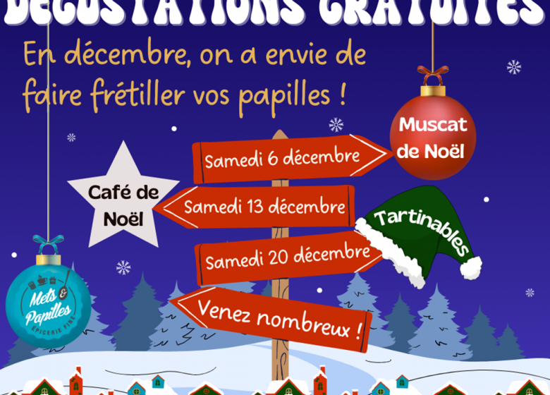 Journées dégustations à l’épicerie Mets et Papilles