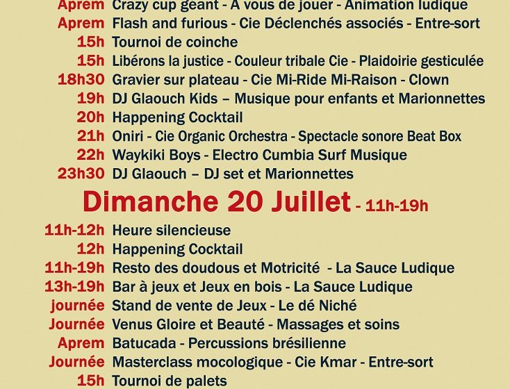 La Dinguette Ludique Ephémère