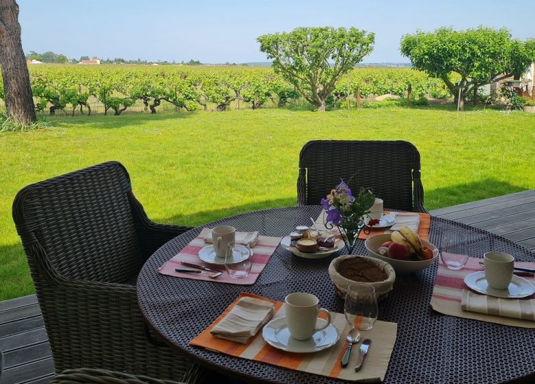 CHAMBRES D’HÔTES ENTRE LOIRE ET VIGNOBLES