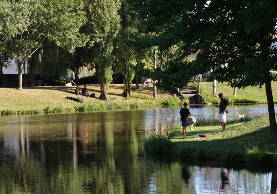 Pêche au plan d&rsquo;eau de St André de la Marche