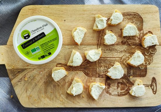 Chaudron d’lait, produits laitiers biologiques