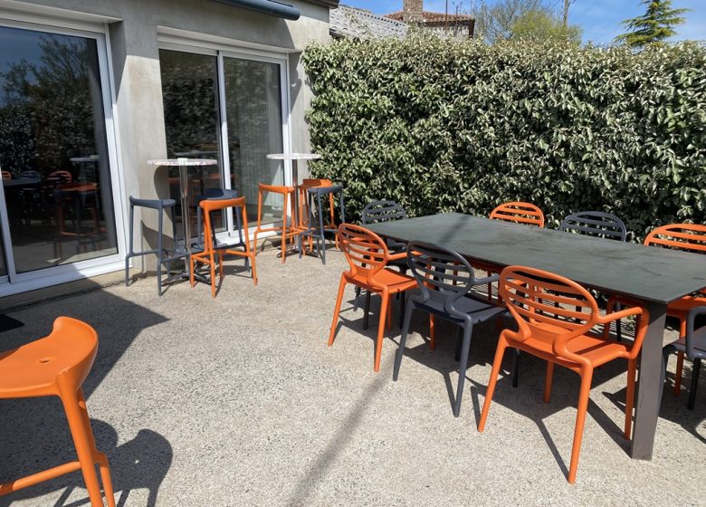 Salle de réception de la Roullière