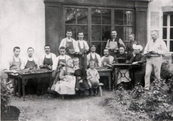 cinq générations dans la chaussure !