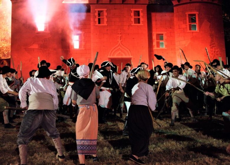 Spectacle théâtre, son et lumière « Jacquou le croquant »