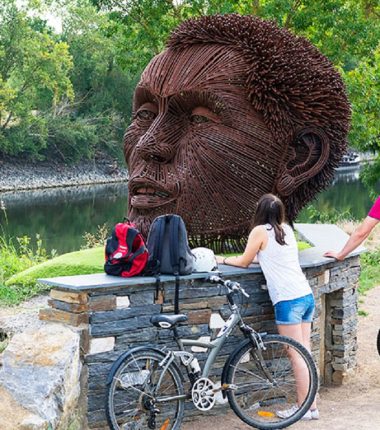 La Loire à Vélo des sculptures