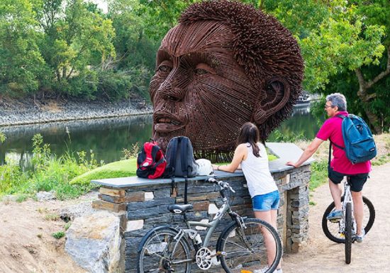 La Loire à Vélo des sculptures