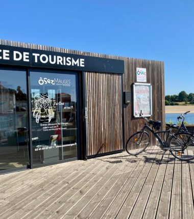 Location de vélos à l’Office de Tourisme de Montjean-sur-Loire