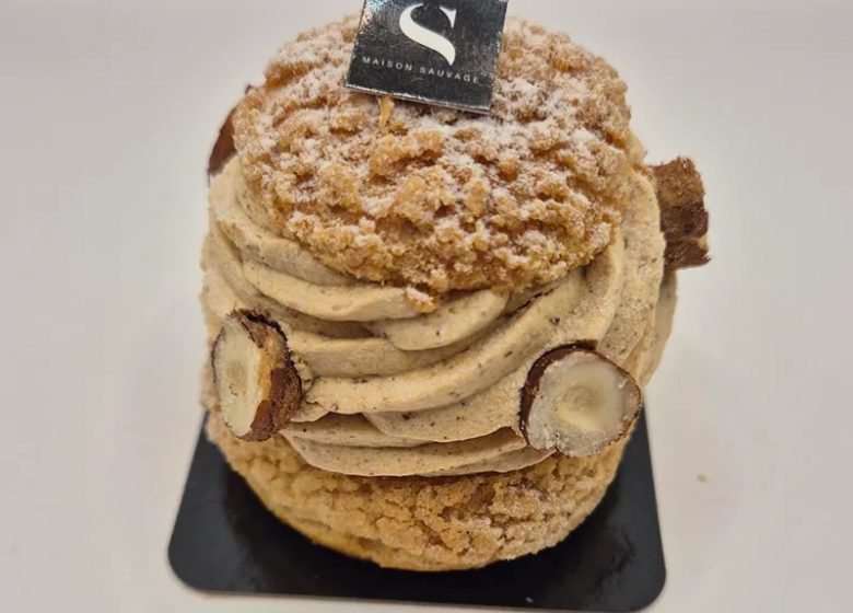 Atelier Paris-Brest fraise pistache à la Maison Sauvage