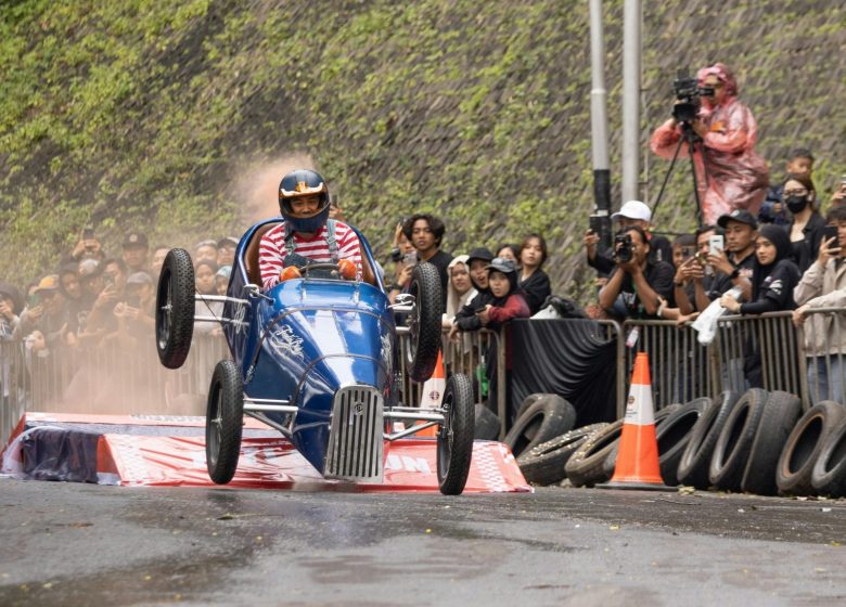 Course de caisses à savon à la Pommeraye