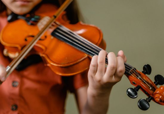 Concert pour deux violons au Mesnil-en-Vallée