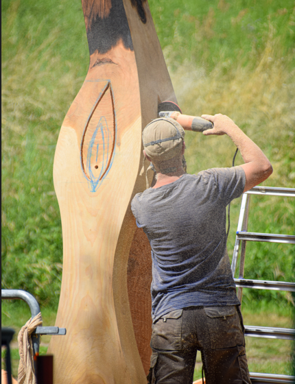 Symposium de Sculptures Monumentales de Montjean-sur-Loire