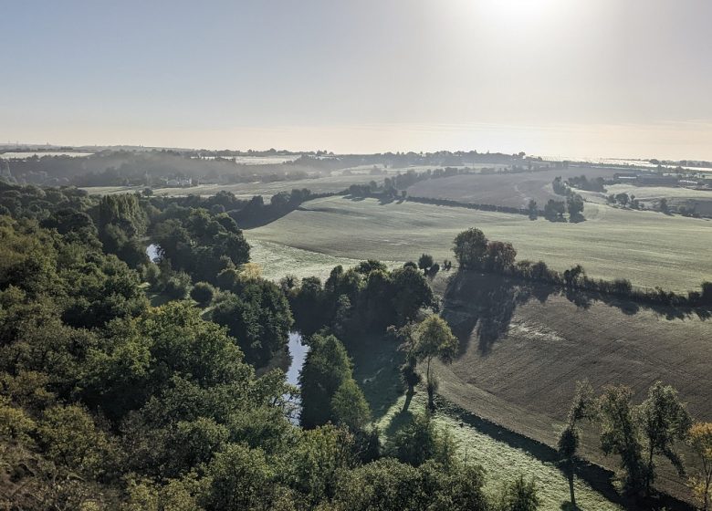 POINT DE VUE À LA BOISSIERE SUR ÈVRE