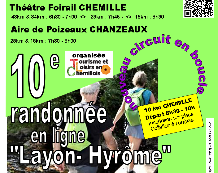 10 ème Randonnée Layon Hyrôme