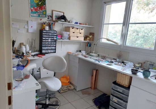 Verre Emeraude, intitiation au filage de verre